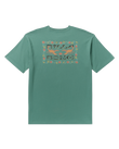 The Billabong Mens Sharp T-Shirt in Sage Green