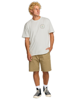 The Billabong Mens Desert Flower T-Shirt in Off White