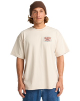The Billabong Mens Double Spread OG T-Shirt in Chino