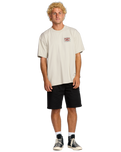 The Billabong Mens Double Spread OG T-Shirt in Chino