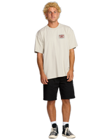 The Billabong Mens Double Spread OG T-Shirt in Chino