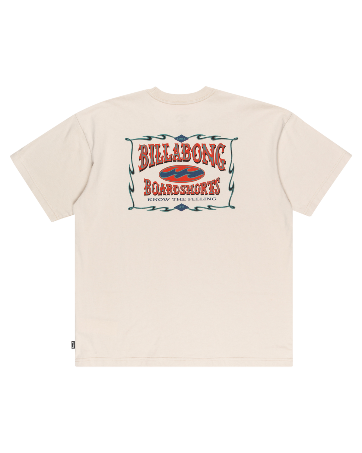 The Billabong Mens Double Spread OG T-Shirt in Chino