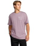 The Billabong Mens Scenes T-Shirt in Purple Ash