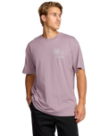 The Billabong Mens Scenes T-Shirt in Purple Ash