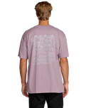 The Billabong Mens Scenes T-Shirt in Purple Ash