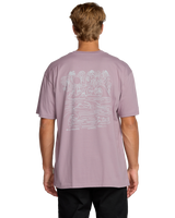 The Billabong Mens Scenes T-Shirt in Purple Ash