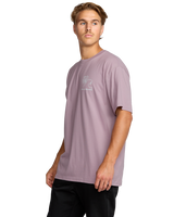 The Billabong Mens Scenes T-Shirt in Purple Ash