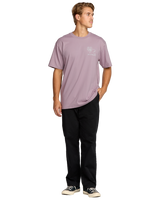 The Billabong Mens Scenes T-Shirt in Purple Ash
