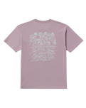 The Billabong Mens Scenes T-Shirt in Purple Ash