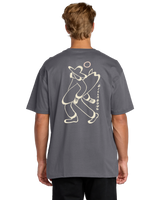 The Billabong Up The Beach T-Shirt in Char | Available at Anns Cottage