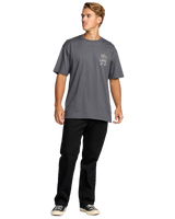 The Billabong Up The Beach T-Shirt in Char | Available at Anns Cottage