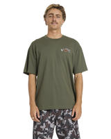 The Billabong Mens Otis Arch T-Shirt in Pine