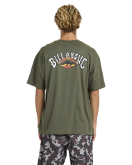 The Billabong Mens Otis Arch T-Shirt in Pine