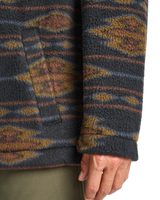 Adventure Division Boundary Mock 1/2 Zip Fleece Jacket in Black 1