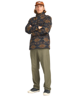 Adventure Division Boundary Mock 1/2 Zip Fleece Jacket in Black 1