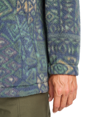 Adventure Division Boundary Mock 1/2 Zip Fleece Jacket in Navy