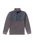 The Billabong Mens Adventure Division Boundary Blocked Mock Fleece Jacket in Dusty Purple