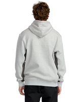 The Billabong Mens Legacy Hoodie in Grey Marle