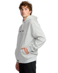 The Billabong Mens Legacy Hoodie in Grey Marle