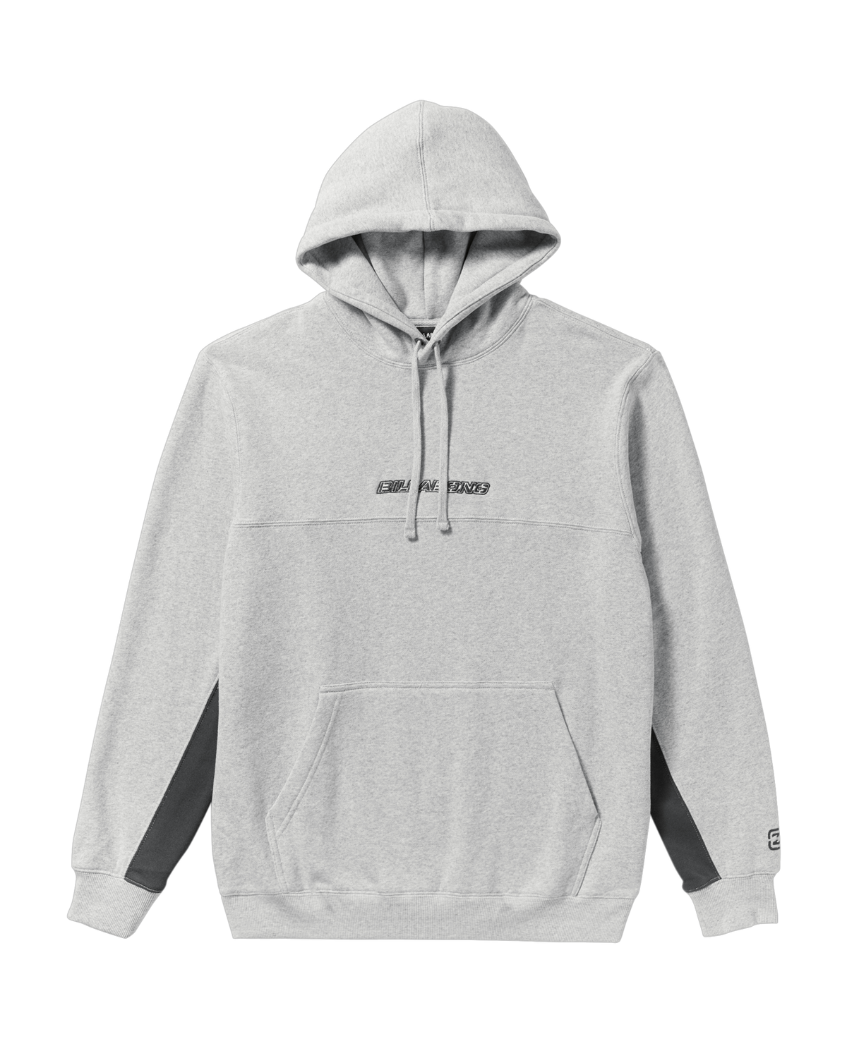 The Billabong Mens Legacy Hoodie in Grey Marle