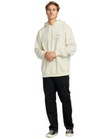 The Billabong Mens Up The Beach Hoodie in Off White