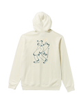 The Billabong Mens Up The Beach Hoodie in Off White