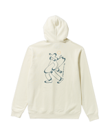 The Billabong Mens Up The Beach Hoodie in Off White