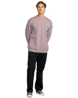 The Billabong Mens Split The Peak Sweatshirt in Purple Ash