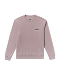 The Billabong Mens Split The Peak Sweatshirt in Purple Ash