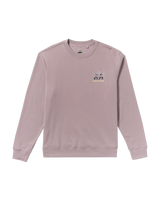 The Billabong Mens Split The Peak Sweatshirt in Purple Ash