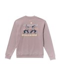 The Billabong Mens Split The Peak Sweatshirt in Purple Ash