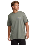 The Billabong Mens Range Adventure Division T-Shirt in Slate