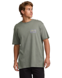 The Billabong Mens Range Adventure Division T-Shirt in Slate
