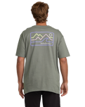 The Billabong Mens Range Adventure Division T-Shirt in Slate
