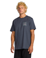 The Billabong Mens Adventure Division Trail T-Shirt in Midnight Blue