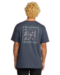 The Billabong Mens Adventure Division Trail T-Shirt in Midnight Blue