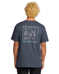 The Billabong Mens Adventure Division Trail T-Shirt in Midnight Blue