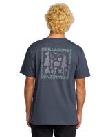 The Billabong Mens Adventure Division Trail T-Shirt in Midnight Blue