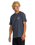 The Billabong Mens Adventure Division Trail T-Shirt in Midnight Blue