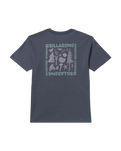 The Billabong Mens Adventure Division Trail T-Shirt in Midnight Blue