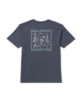 The Billabong Mens Adventure Division Trail T-Shirt in Midnight Blue