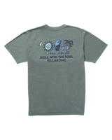The Billabong Mens Roll Premium T-Shirt in Dark Slate