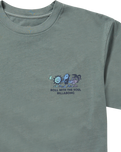 The Billabong Mens Roll Premium T-Shirt in Dark Slate