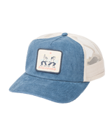 The Billabong Mens Ty Williams Trucker Cap in Slate Blue