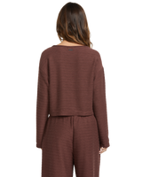 The Billabong Womens All I Need Tropics Cardigan in Choc Chip