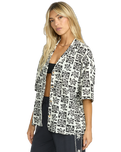 The Billabong Womens Beach Side Shirt in Black Sands