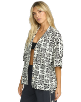 The Billabong Womens Beach Side Shirt in Black Sands