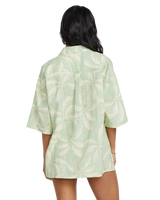 The Billabong Womens Beach Side Shirt in Pistachio