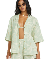 The Billabong Womens Beach Side Shirt in Pistachio
