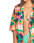 The Billabong Womens Mami Wata Beach Side Shirt in Multi